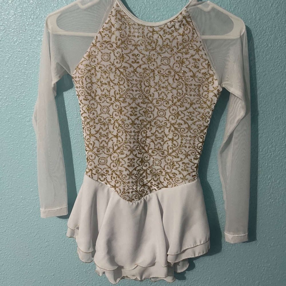 Girls figure skating dress youth size 12/14